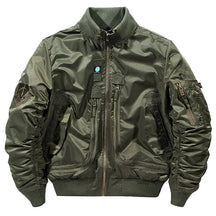 Jaqueta Masculina Bomber Estilo Retrô Oversized Design Curto – (Promoção de Inverno 2025)
