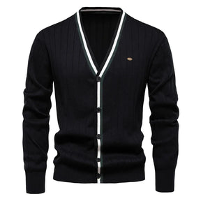 Cardigan Masculino Gola V Seattle