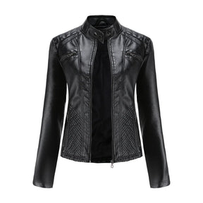 Jaqueta Feminina Casual com Zíper Estilo Streetwear - (Promoção de Inverno 2025)