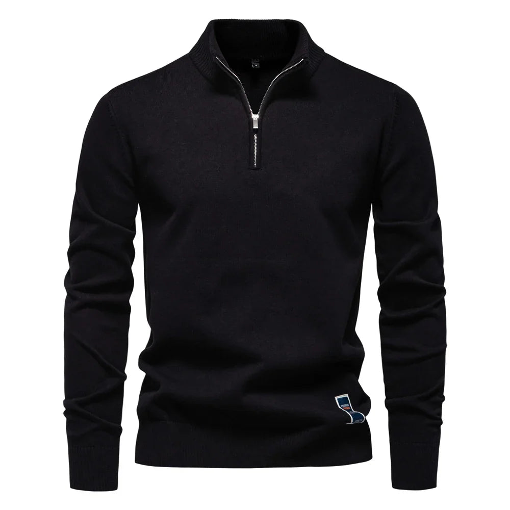 Suéter Masculino Meio Zíper Whistler
