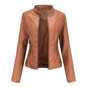 Jaqueta de Couro Feminina - (Promoção de Inverno 2025)