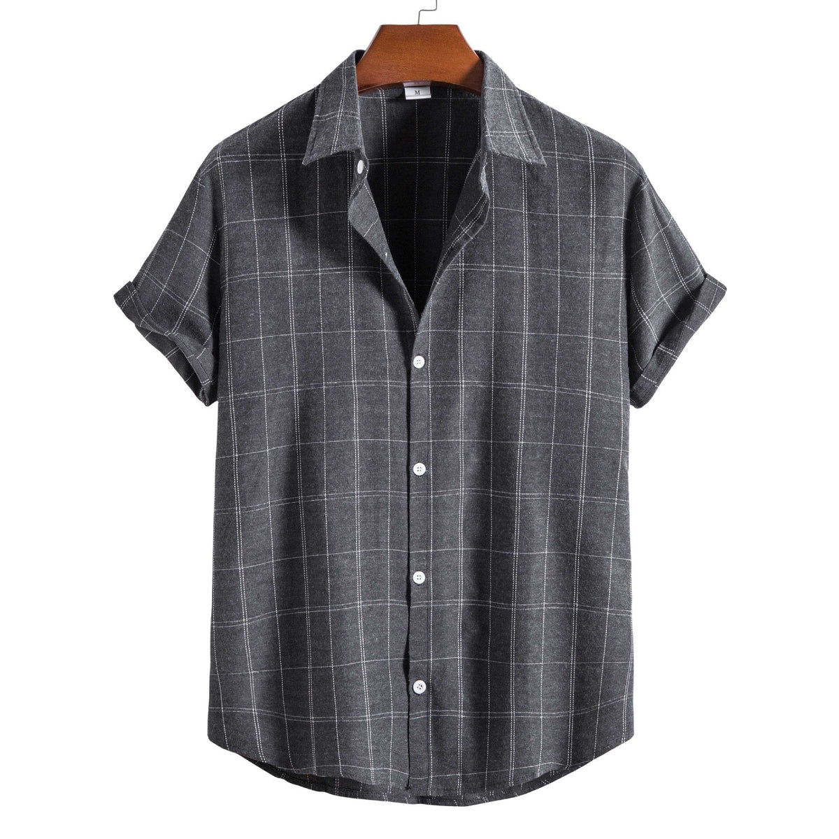 Camisa Casual Manga Curta Lunar