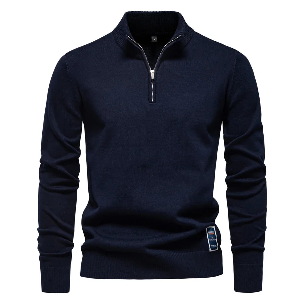 Suéter Masculino Meio Zíper Whistler