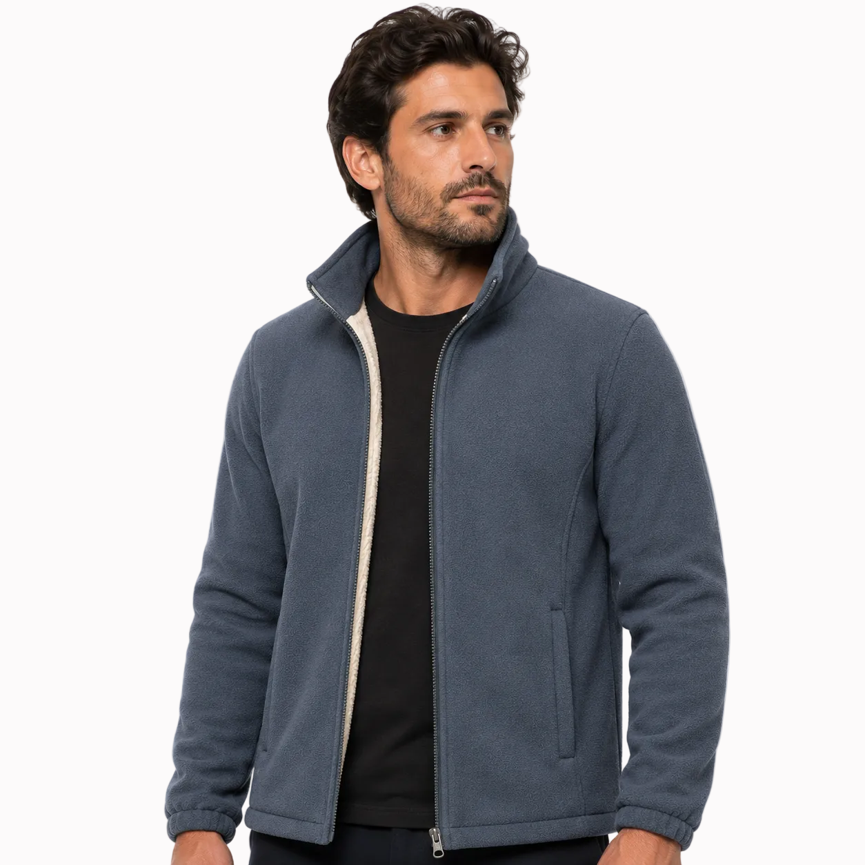 Jaqueta Fleece Masculina Classic