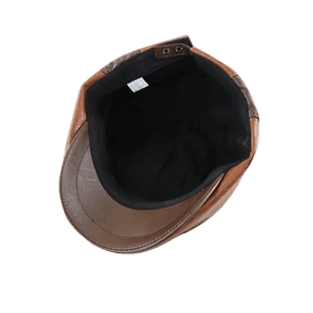 Boina Masculina Italiana de Couro - (Promoção de Inverno 2025)