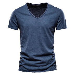 Camiseta Masculina Manga Curta Gola V Florianópolis
