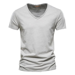 Camiseta Masculina Manga Curta Gola V Florianópolis