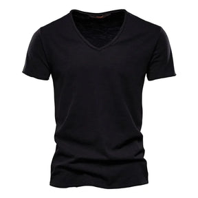Camiseta Masculina Manga Curta Gola V Florianópolis