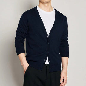 Cardigan Masculino Com Botões - (Promoção de Inverno 2025)