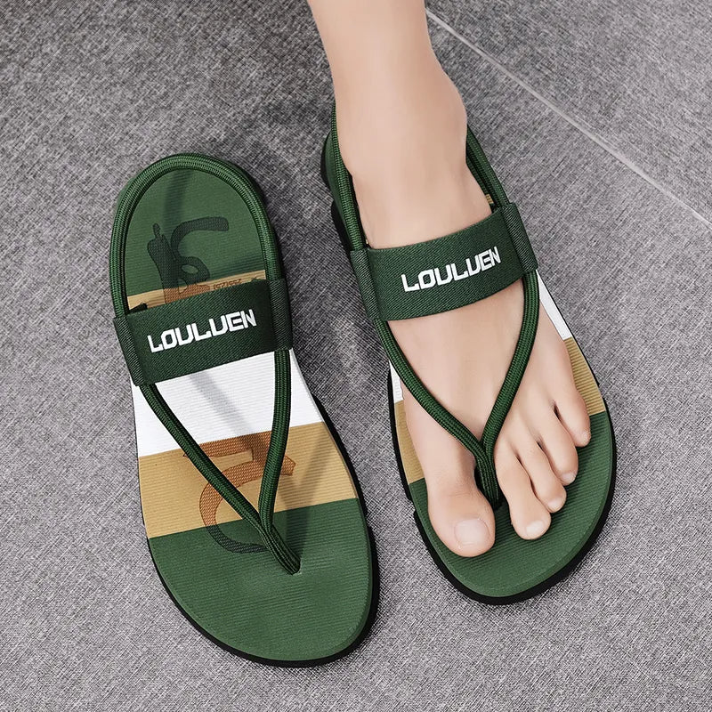 Sandália Confortável Masculina Louluen