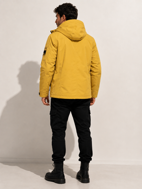 Jaqueta Masculina Impermeável Softshell com Capuz