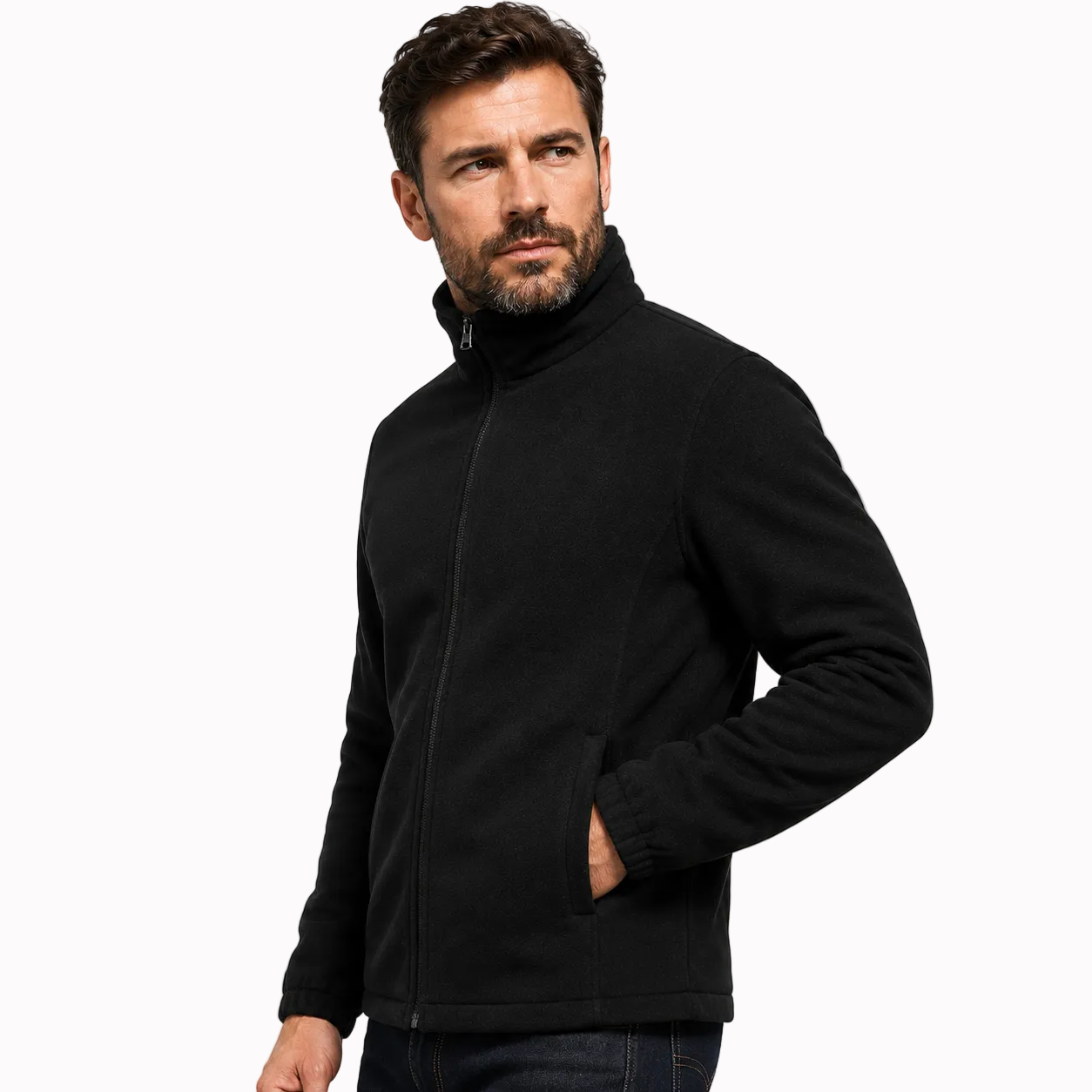 Jaqueta Fleece Masculina Classic