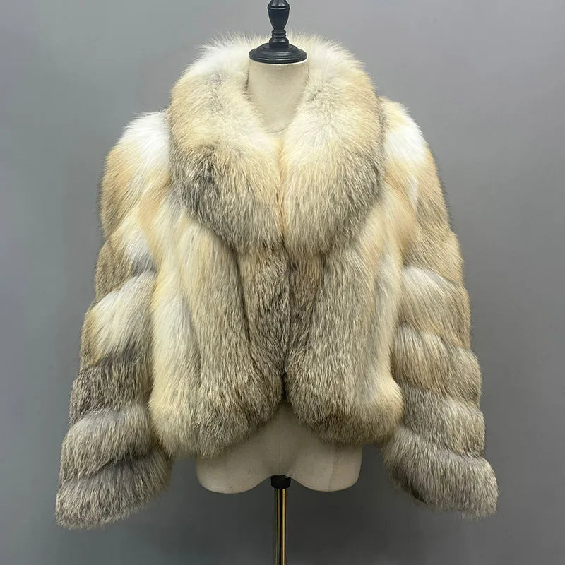 Casaco Feminino com Gola Alta Peluciado Para Inverno – (Promoção de Inverno 2025)