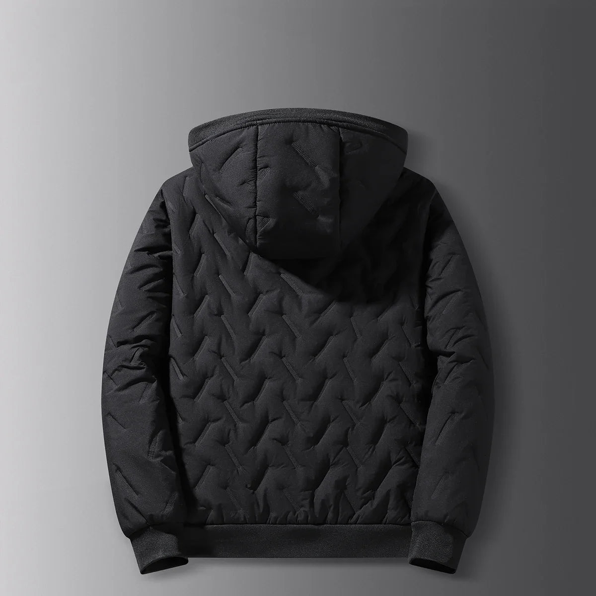Casaco Masculino de Inverno com Capuz Forro Polar Gola Alta - (Promoção de Inverno 2025)