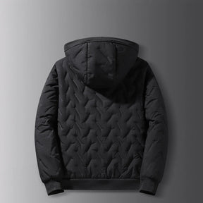 Casaco Masculino de Inverno com Capuz Forro Polar Gola Alta - (Promoção de Inverno 2025)