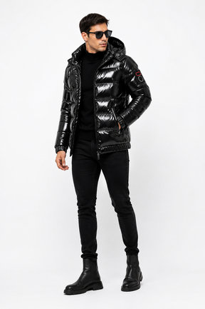 Jaqueta masculina puffer Elburg