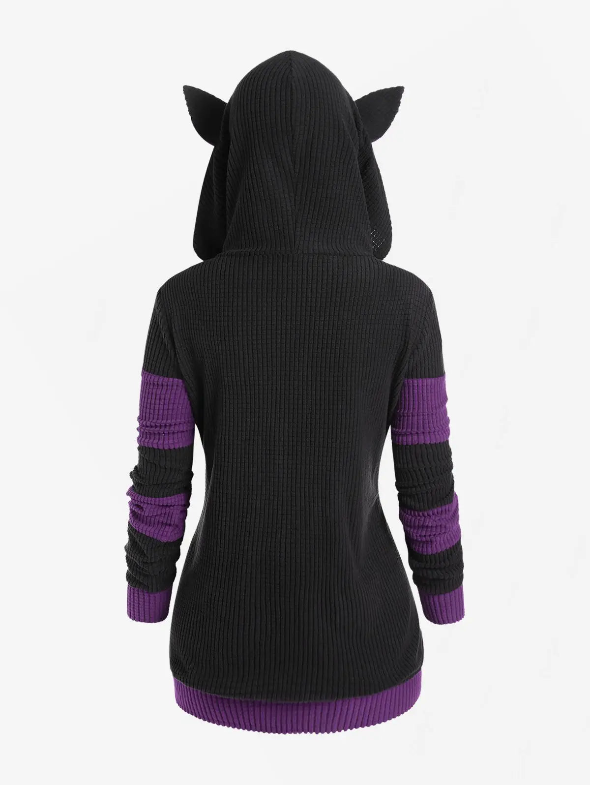 Casaco Feminino Para Inverno Capuz com Orelhinhas - (Promoção de Inverno 2025)
