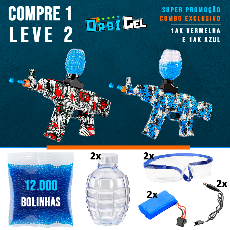 Lançadores OrbiGel AK - Lojas Sanda - Compre 1 Leve 2