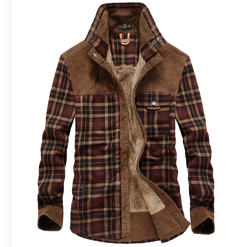 Jaqueta Xadrez Masculina - (Promoção de Inverno 2025)