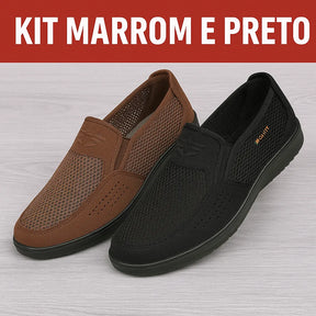 Sapato Mocassim Masculino Respirável