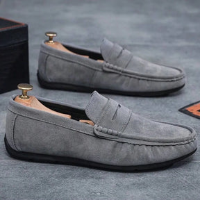 Mocassim Masculino de Camurça Allegante