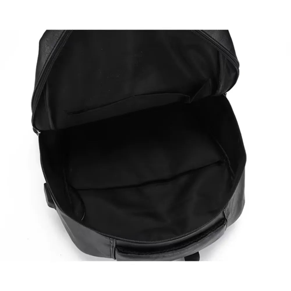 Mochila Executiva de Couro com USB | Business