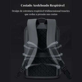 Mochila Executiva Compacta para Notebook 17" Casualle