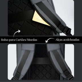 Mochila Executiva Compacta para Notebook 17" Casualle