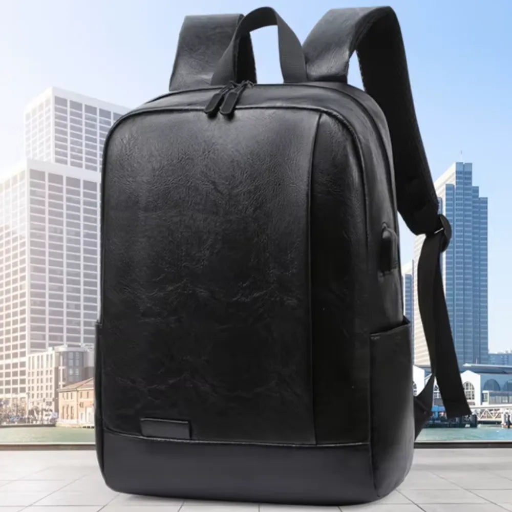 Mochila Executiva de Couro para Laptop Imperialle
