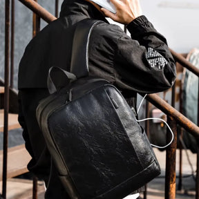 Mochila Executiva de Couro para Laptop Imperialle