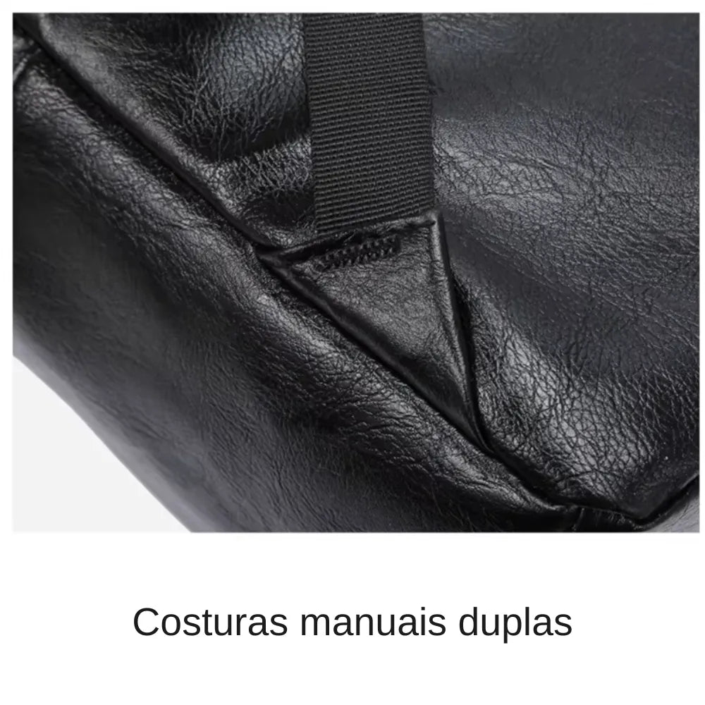 Mochila Executiva de Couro para Laptop Imperialle