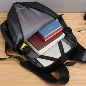 Mochila Executiva de Couro para Laptop Imperialle