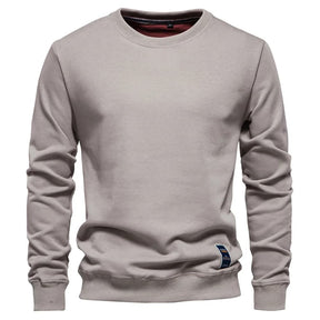 Moletom Masculino Liso Gola Redonda Berlim