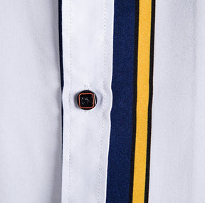 Camisa Social Manga Curta Santiago