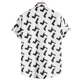 Camisa Social Manga Curta Carib