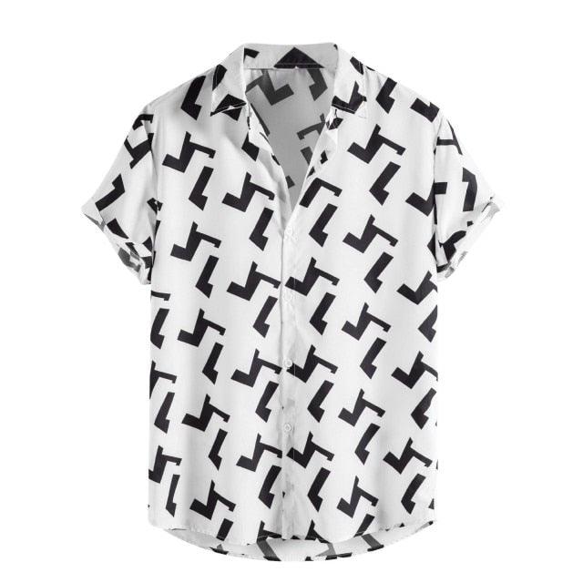 Camisa Social Manga Curta Carib