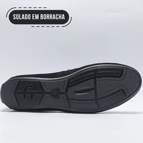 Mocassim Masculino de Camurça Allegante