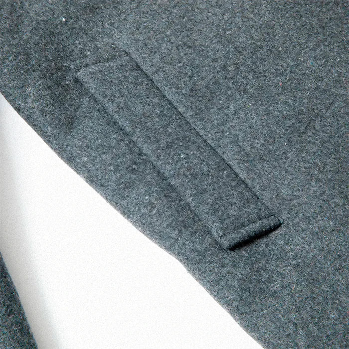 Sobretudo Masculino Curto de Lã - (Promoção de Inverno 2025)