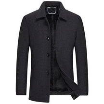 Sobretudo Masculino Curto de Lã - (Promoção de Inverno 2025)