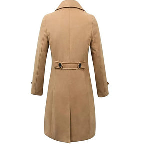 Sobretudo Masculino Longo em Lã - (Promoção de Inverno 2025)