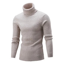 Suéter Masculino Pullover de Gola Alta - (Promoção de Inverno 2025)