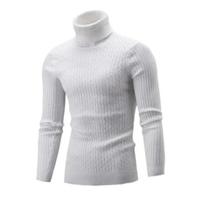 Suéter Masculino Pullover de Gola Alta - (Promoção de Inverno 2025)