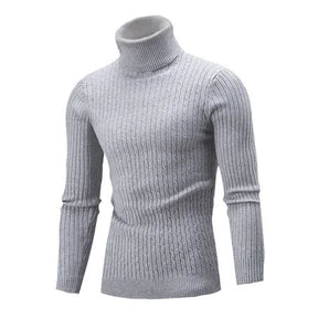 Suéter Masculino Pullover de Gola Alta - (Promoção de Inverno 2025)
