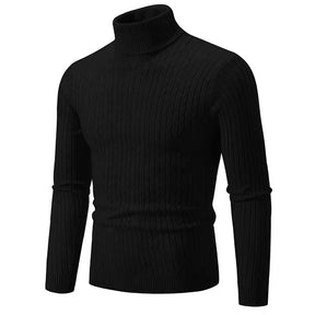 Suéter Masculino Pullover de Gola Alta - (Promoção de Inverno 2025)